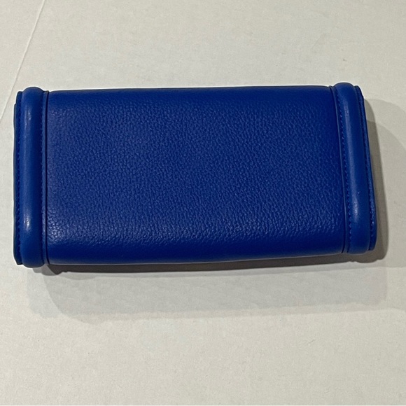 Tory Burch Blue Wallet Amanda Envelope - Picture 5 of 10